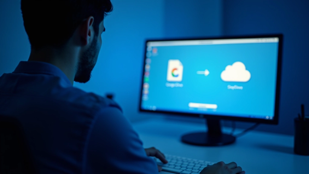 Ecrã mostrando OneDrive integrado com Windows, ficheiros sincronizados em tempo real